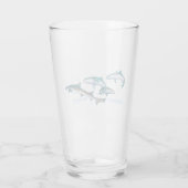 Tauchen mit Shark Trinkbehälter Set Glas (Rückseite)