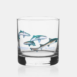 Tauchen mit Shark Trinkbehälter Set Whiskyglas