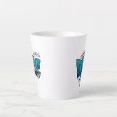 Tauchen mit Taucherbrille | Milchtasse (Vorderseite)