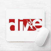 Tauchen Mousepad (Mit Mouse)