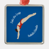 Tauchen Ornament Aus Metall (Vorne)