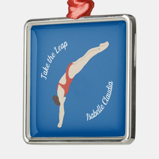 Tauchen Ornament Aus Metall (Links)