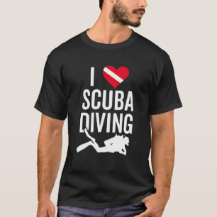 Tauchen S für Männer Taucherbrille Fl T-Shirt