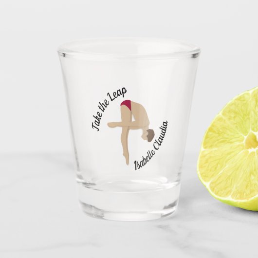 Tauchen Schnapsglas (Vorderseite)