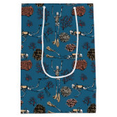 Tauchen Schwimmen im Ozean Mittlere Geschenktüte (Rückseite)