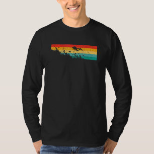 Tauchen Scuba Diver Vintag Ocean Dive Retro Na T-Shirt