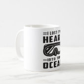 Tauchen Seetaucher Tauchen Tauchen Funny Gift Idee Kaffeetasse (Vorderseite Links)