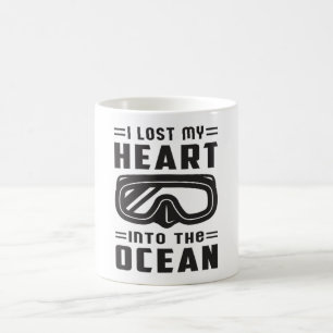 Tauchen Seetaucher Tauchen Tauchen Funny Gift Idee Kaffeetasse