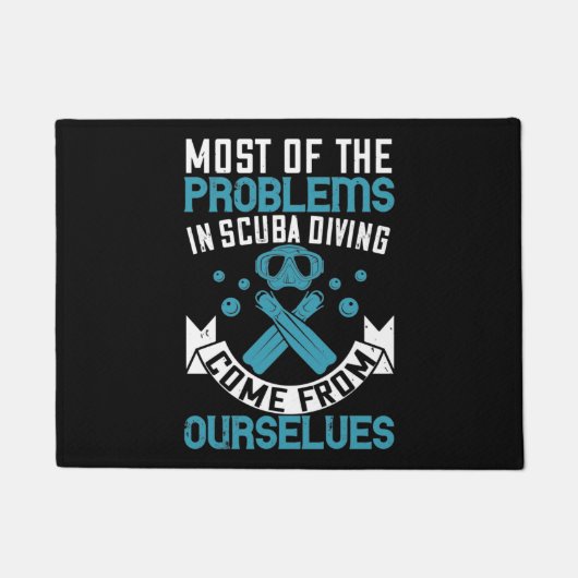 Tauchen - Selfmade Scuba Diving Problems Fußmatte (Vorderseite)