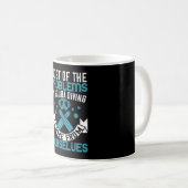 Tauchen - Selfmade Scuba Diving Problems Kaffeetasse (VorderseiteRechts)