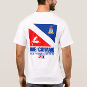 Tauchen Sie das Caymans-Apparel T-Shirt (Rückseite)