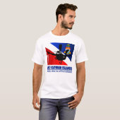 Tauchen Sie die Cayman Islands DF2 T-Shirt (Vorne ganz)