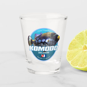 Tauchen Sie die Komodo-Inseln (DD2) Schnapsglas