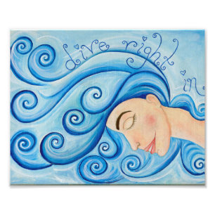 Tauchen Sie direkt in die Printwerbung ein Fotodruck