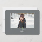 Tauchen Sie ein in das Foto Einladung (Rückseite)