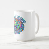 Tauchen Sie ein in das Schneesnowboard Kaffeetasse (VorderseiteRechts)