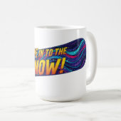 Tauchen Sie ein in das Schneesnowboard Kaffeetasse (VorderseiteRechts)