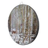 Tauchen Sie ein in den Schnee, Hirsch im Arrowhad- Dartscheibe (Vorderseite rechts)