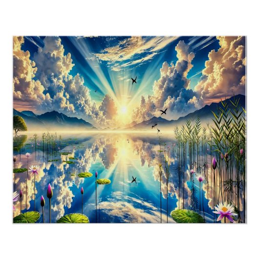 🌿 tauchen Sie ein in die Schönheit der Natur! 🌿 Poster (Vorderseite)