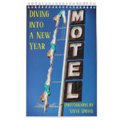 Tauchen Sie in Kalender 2019 der Vintagen Zeichen (Titelbild)