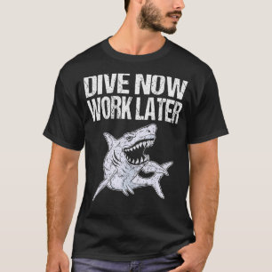 Tauchen Sie jetzt nach dem Scuba Diving Ocean Free T-Shirt