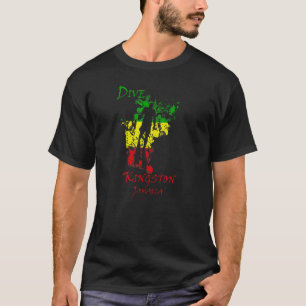 Tauchen Sie Kingston Jamaika Urlaub Tauchen T-Shirt