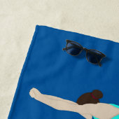 Tauchen Strandtuch (Beispiel)