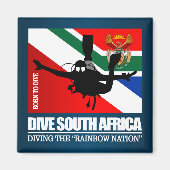 Tauchen Südafrika DF2 Magnet (Vorne)
