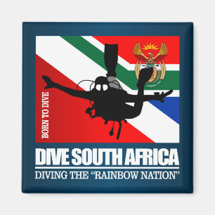 Tauchen Südafrika DF2 Magnet