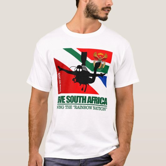 Tauchen Südafrika DF2 T-Shirt (Vorderseite)