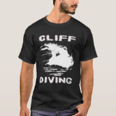 Tauchen Sunset oder Cliff Jumping oder High Divin T-Shirt (Vorderseite)