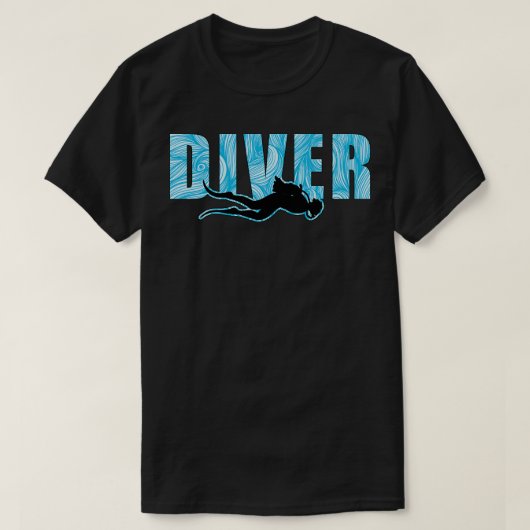 Tauchen T-Shirt (Design vorne)