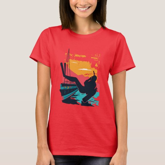 Tauchen T-Shirt (Vorderseite)