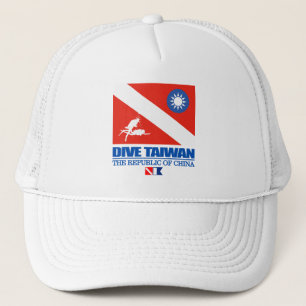 Tauchen Taiwan (sq) Truckerkappe