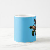 Tauchen Tauchen Schwimmen mit einem Urwald Kaffeetasse (Mittel)
