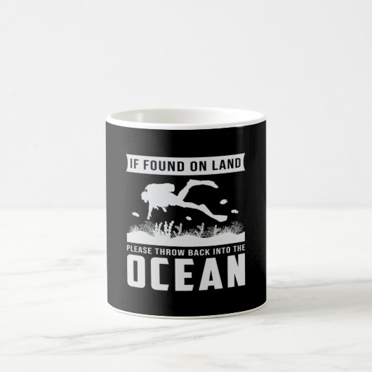 Tauchen Tauchen Scuba Diving Funny Sea Geschenk Id Kaffeetasse (Mittel)