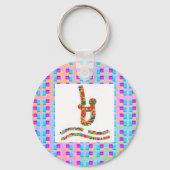 Tauchen, Tauchen, Tauchen Schlüsselanhänger (Vorderseite)