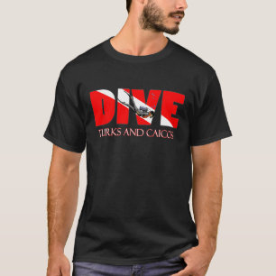 Tauchen Tauchen Turks und Caicos SCUBA Schnorcheln T-Shirt