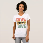 Tauchen - Tauchen unter Wasser T-Shirt (Vorne ganz)
