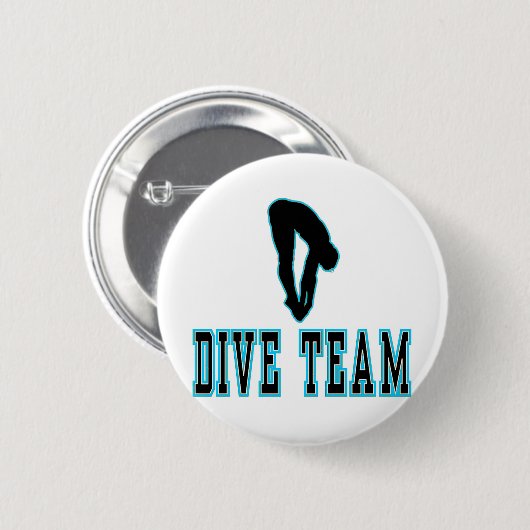Tauchen-Team-T - Shirts und Geschenke Button (Vorne & Hinten)