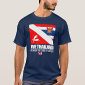 Tauchen Thailand Apparel T-Shirt (Vorderseite)
