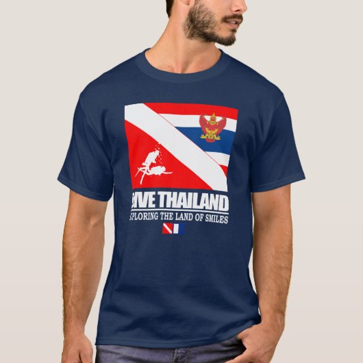Tauchen Thailand Apparel T-Shirt (Vorderseite)