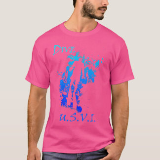 Tauchen U S V I Urlaub Tauchen T-Shirt
