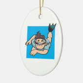 Tauchen unten keramikornament (Links)