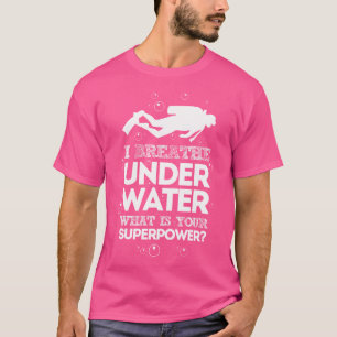 Tauchen unter Wasser T-Shirt