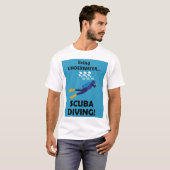Tauchen Unterwasser T-Shirt (Vorne ganz)