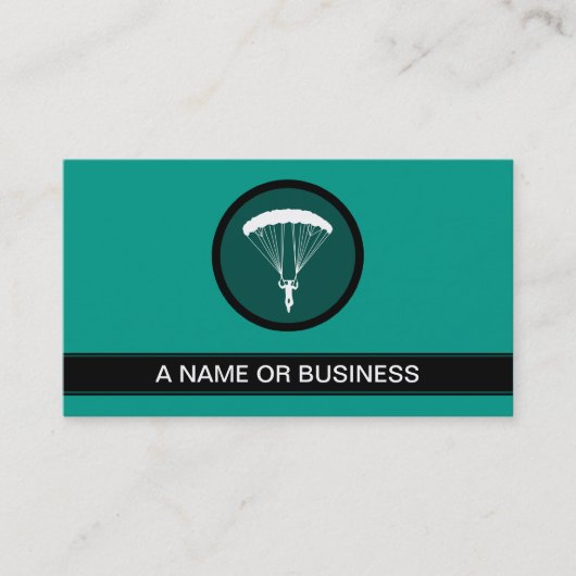 Tauchen Visitenkarte (Vorderseite)