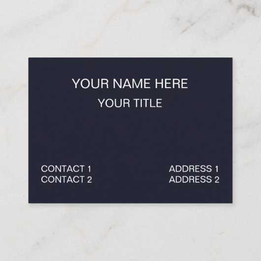 Tauchen Visitenkarte (Rückseite)