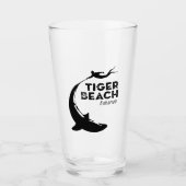Tauchen von Haifischen am Tiger Beach Glas (Vorderseite)