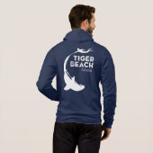 Tauchen von Haifischen am Tiger Beach Hoodie (Schwarz voll)